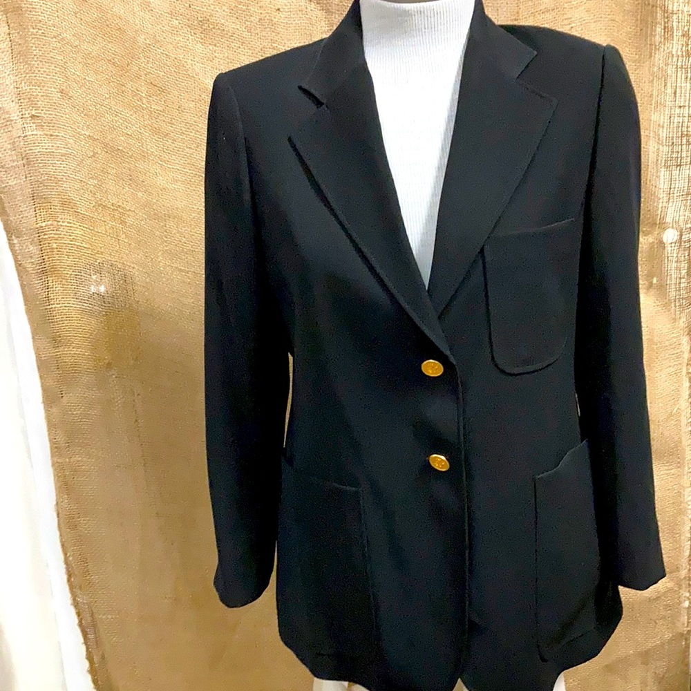 LV black blazer  sz 8- 10